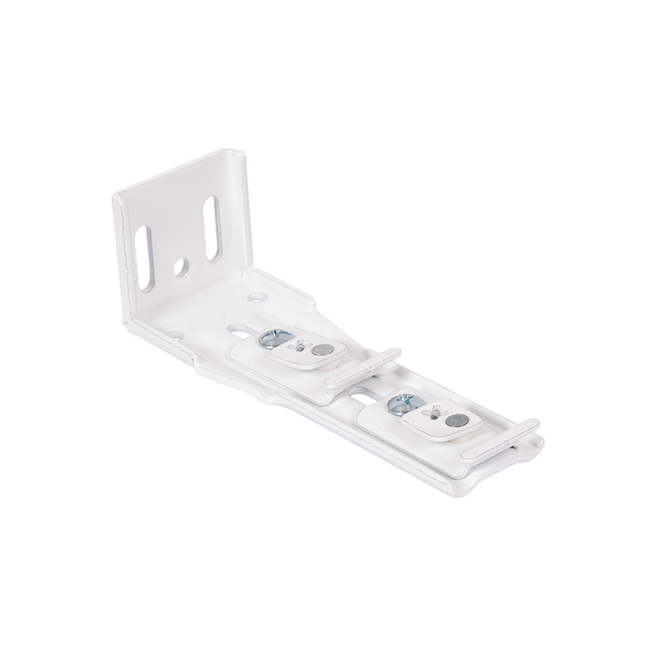 120-140mm Standard double track bracket - White