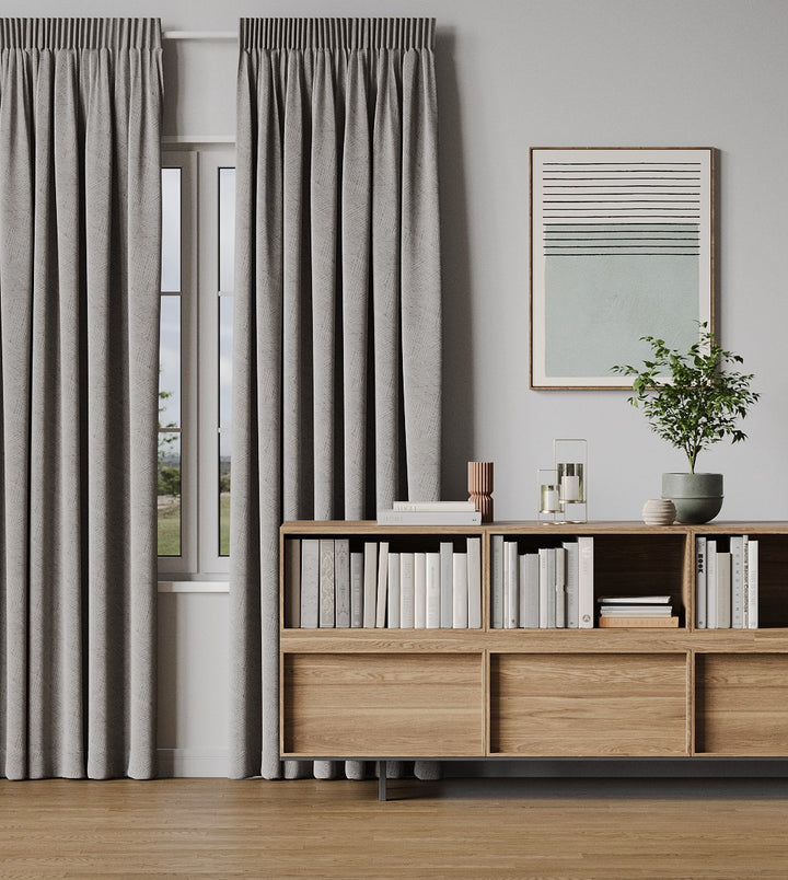 Oahu Blockout Stone readymade curtains