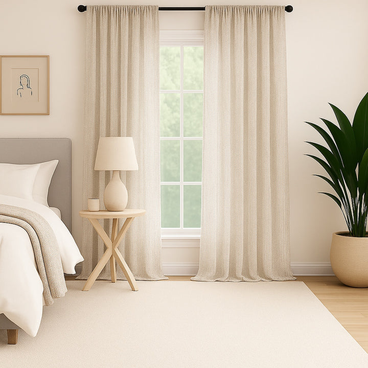 Beachland Driftwood readymade curtains