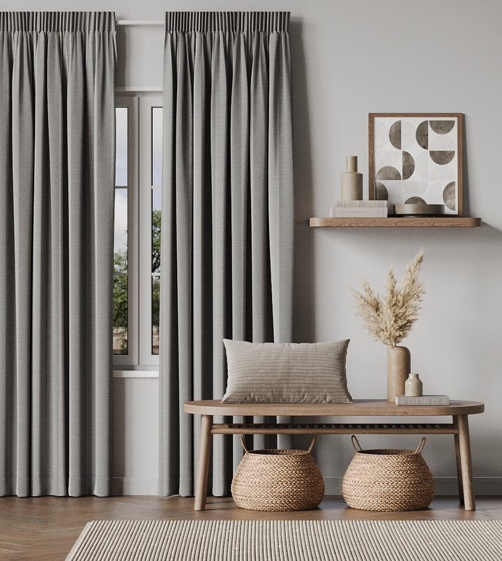 Medlands Blockout Stone readymade curtains