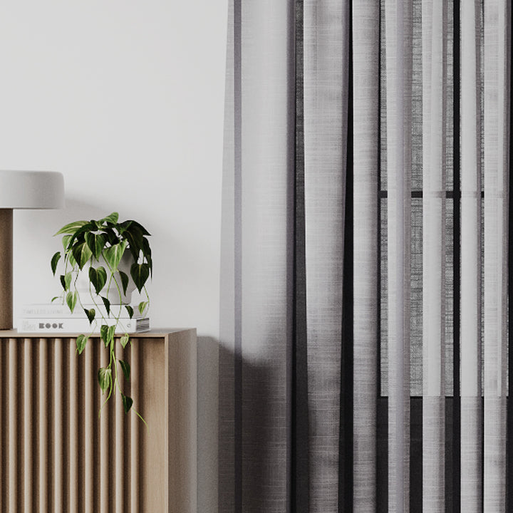 Striped sheer fabrics sample pack