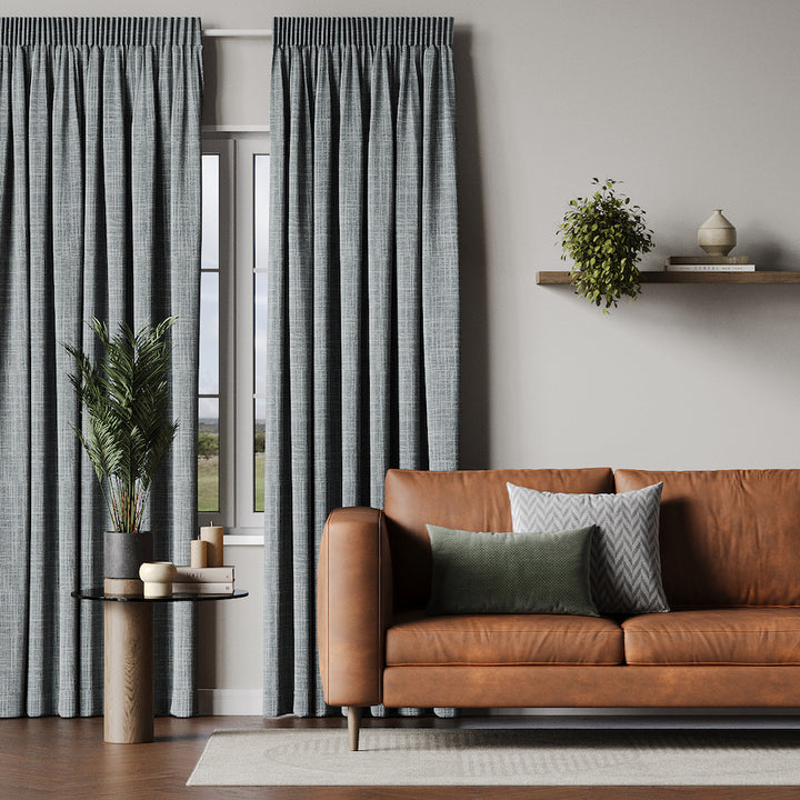 Piha B/O Lined Haze readymade curtains