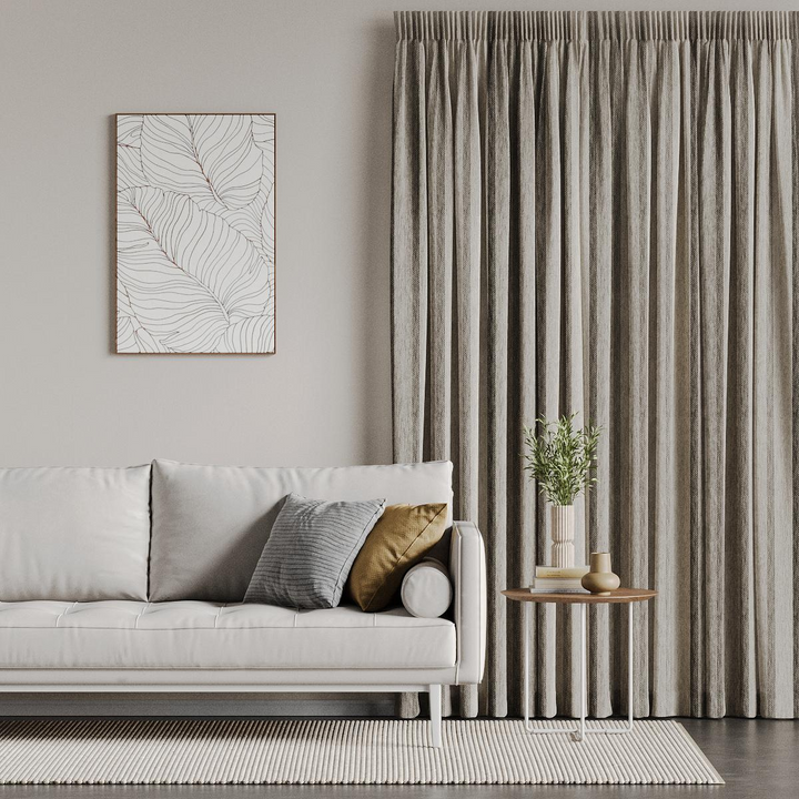 Illusion Natural readymade curtains