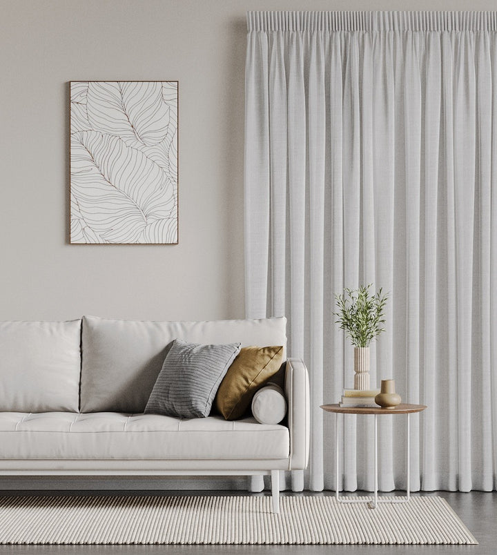 St Lucia Frost readymade curtains