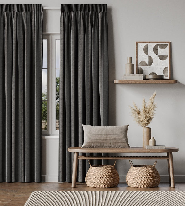 Medlands Blockout Thunder readymade curtains