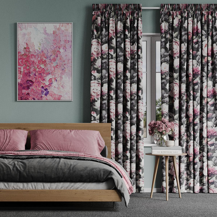 Scarlett Midnight readymade curtains