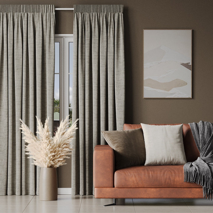 Nostalgia Lined Birch readymade curtains
