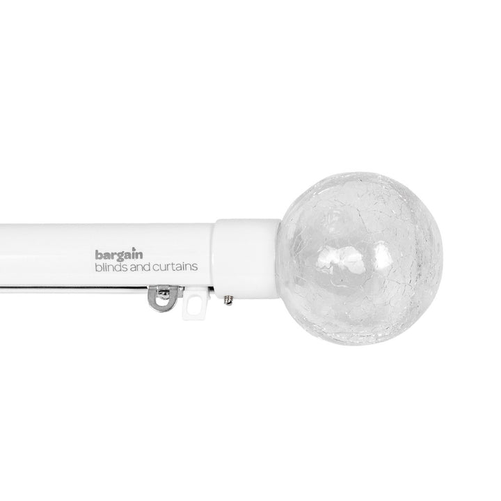Orb Finial - White