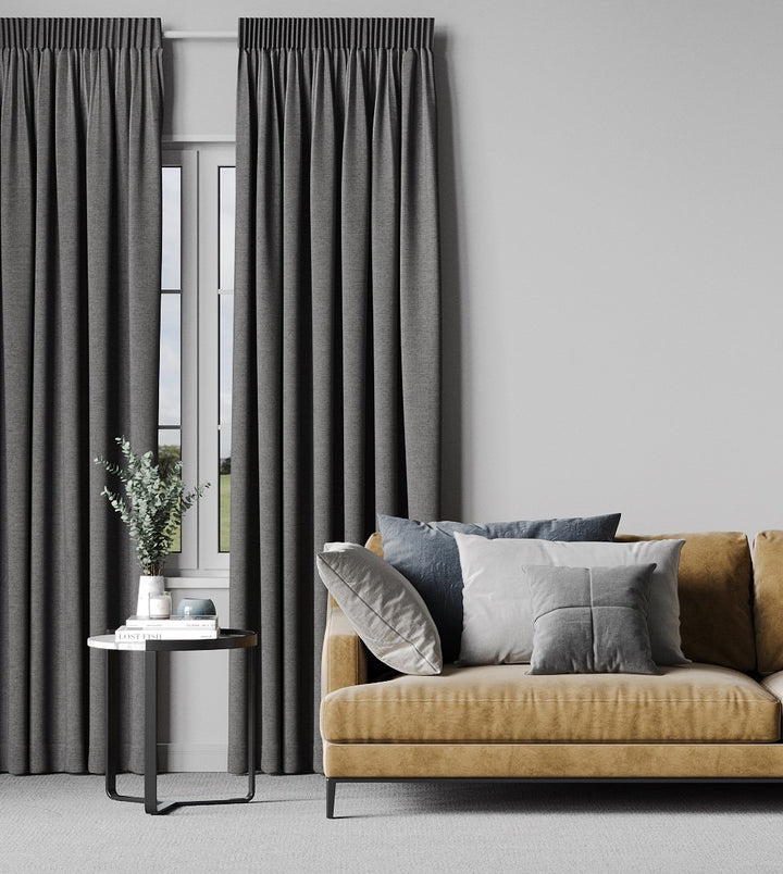 Mikonos Blockout Peat readymade curtains