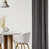 Pencil pleat curtains